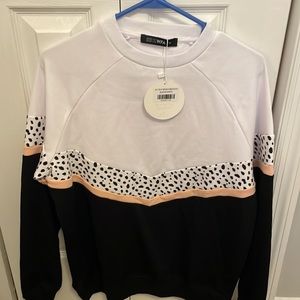 NWT Sarah's Day X White Fox All I Do Is Brunch Sweater
